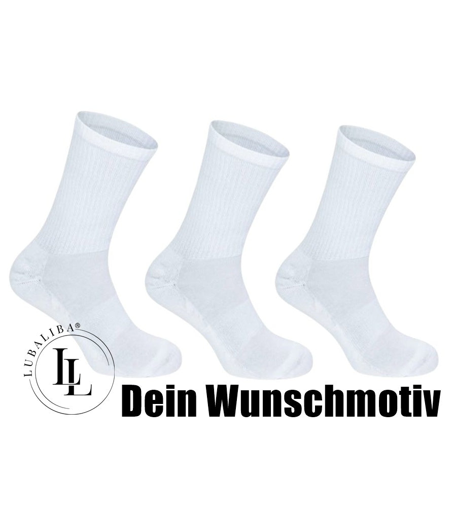 Creat it ! Deine Socke mit Wunschmotiv | Tennissocken